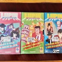 Lupin l'incorreggibile 3 VHS " Sigillate"  Cartoni