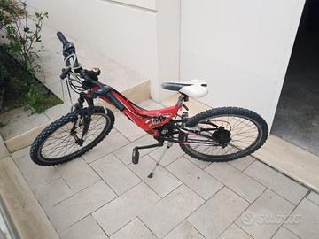 Bici mountain bike bambino 21 pollici