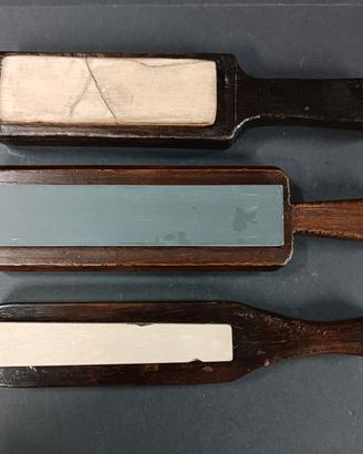 COLLEZIONE 4 PIETRE NATURALI AFFILATURA RASOIO