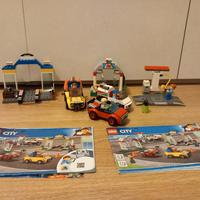lego city 60232 stazione di servizio e officina