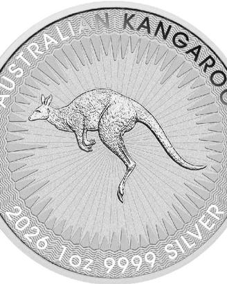 CANGURO 1 oz 2026 AUSTRALIA NUOVISSIMO IN CAPSULA