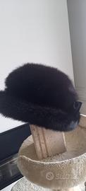 cappello vintage donna in visone