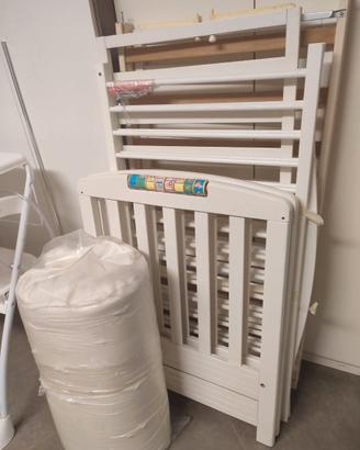 Lettino con matetera + bagnetto fasciatoio richiud