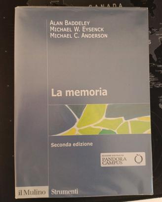La memoria – Baddeley, Eysenck e Anderson – Second