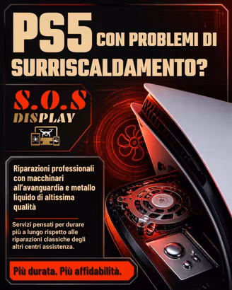 PS5 ROTTA? Il laboratorio N.1 per la riparazione.
