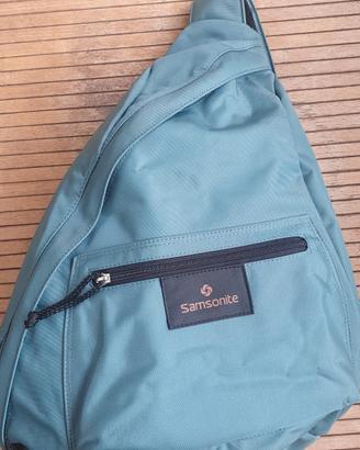 zaino monospalla SAMSONITE sling bag mai usato
