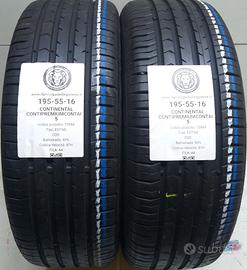 2 GOMME 195 55 16 CONTINENTAL A73984