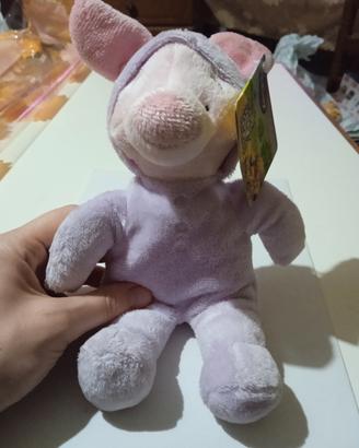 Peluche maialino lilla Winnie the Pooh Disney 