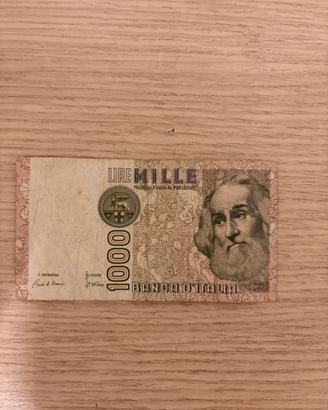 BANCANOTA 1000 LIRE