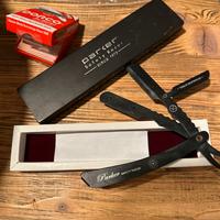 Rasoio parker shavette con mezze lame dorco