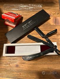 Rasoio parker shavette con mezze lame dorco