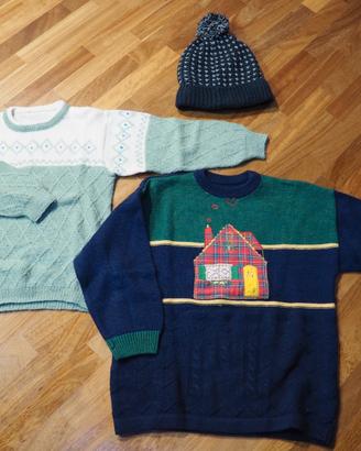 Due maglie bimbo 4-6 anni e un cappellino
