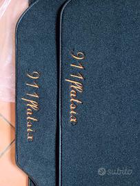 tappetini personalizzati MTM Porsche 