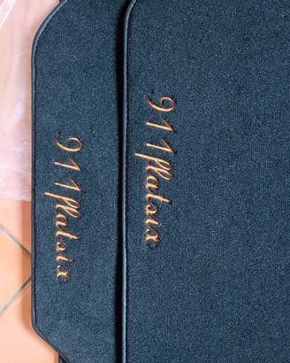 tappetini personalizzati MTM Porsche 