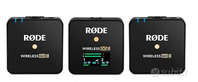  Kit microfoni RODE wireless go 2 