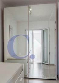 Armadio 2 ante scorrevoli con specchio