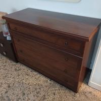 cassettiera, comò 4 cassettoni (107x81x45).