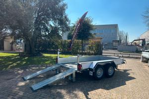 Rimorchio trasporto mini escavatori