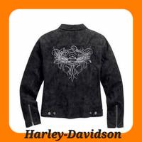 GIACCA DONNA H-D SOAR CAMOSCIO