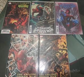 Spiderman Variant cover di Lee Bermejo 1,7,8,11,12