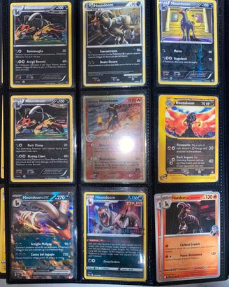 Lotto pokemon houndoom vintage lp e nm