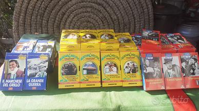 Collezione Lotto film in V.H.S di Alberto Sordi