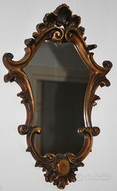 Specchio vintage dorato stile Barocco / Rococò