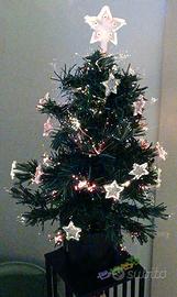 Albero di natale in fibra ottica 