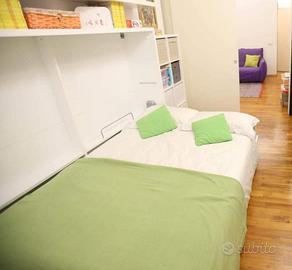 Letto a scomparsa 140x190 Fratelli Molteni