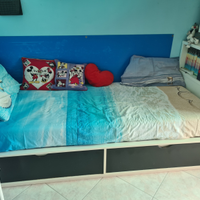 Letto singolo a cassettone Ikea