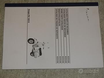 CATALOGO RICAMBI PIAGGIO VESPA 125 PX E COPIA