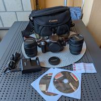 Kit Canon 1100D marrone con obiettivo 10-18 mm mac