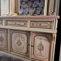 Mobile da bagno doppi lavabi vintage anni 50/70