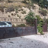 Cancello ferro battuto scorrevole 