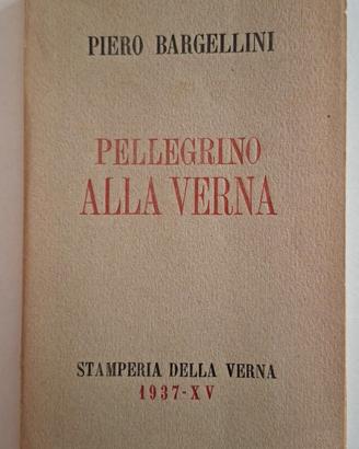 Libretto vintage Pellegrino alla Verna 1937