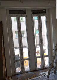 BALCONI,FINESTRE,PORTE D INGRESSO IN PVC,ALUMINIO