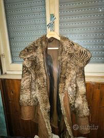 Pelliccia di ermellino e pelle di daino 