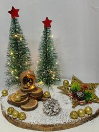 Centro tavola natalizio personalizzato