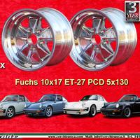 2 pz cerchi Porsche Fuchs 10x17 ET-27 5x130