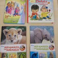 Lotto 4  libri  per  bambini  in  lingua  Spagnola