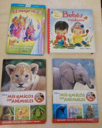 Lotto 4  libri  per  bambini  in  lingua  Spagnola
