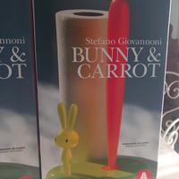💥Portascottex Alessi Bunny & Carrot Design 