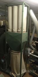 Aspiratore carrellato potente 3 allacci ingresso