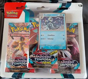 Blister Pokemon 3 Bustine Paradosso Arctibax