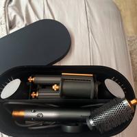 dyson airwrap complete long nickel/rame