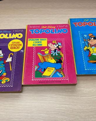 TOPOLINO LIBRETTO ANNI 1973/1975 - 14 volumi