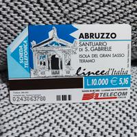 scheda telefonica Telecom 