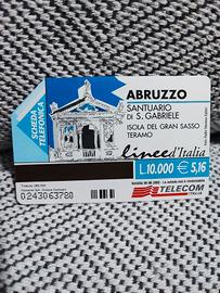 scheda telefonica Telecom 