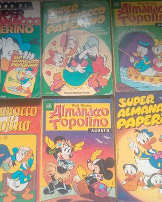 Fumetti almanacco topolino Disney nni 80