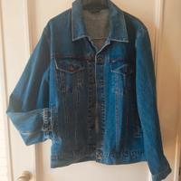 Giacca di jeans blu